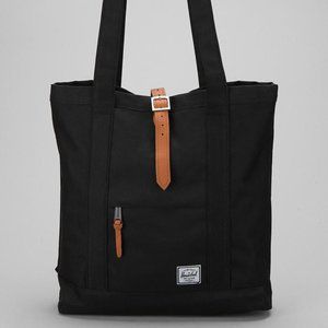 Hershel Black Canvas Tote